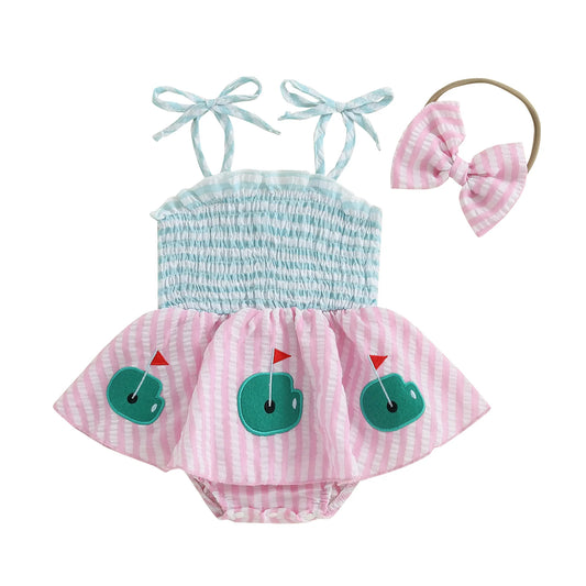 Toddler Boy Dinosaur Print Short Sleeve T-Shirt and Shorts Set with Matching Bucket Hat Summer Outfit 3 Piece Set